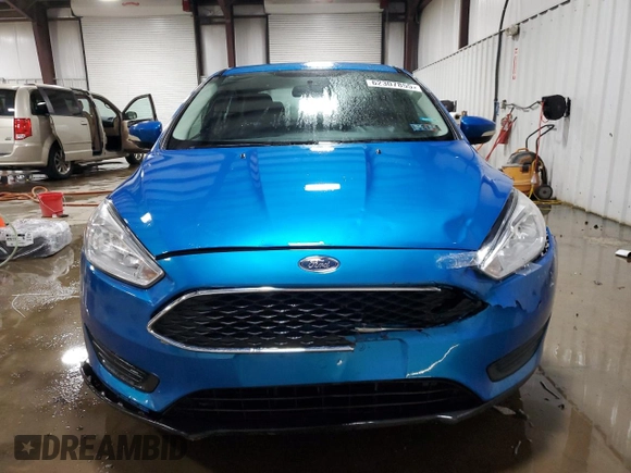2015 Ford Focus SE with VIN 1FADP3F28FL237744, listed as a Copart auction lot 62307855 with 164,794 mi miles and Salvage title. Bid and sale history available at DreamBid. Image 5.