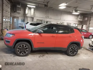 2020 Jeep Compass Trailhawk with VIN 3C4NJDDB9LT122174, listed as a IAAI auction lot 41736406 with 74,807 mi miles and . Bid and sale history available at carsss.com. Image 14.
