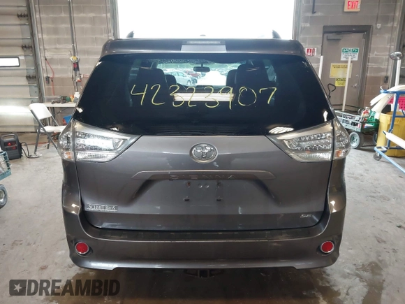 2013 Toyota Sienna SE с VIN 5TDXK3DC4DS355030, выставлен на аукционе IAAI как лот 42323907 с пробегом 190 836 миль миль и . История ставок и продаж доступна на DreamBid. Изображение 16.