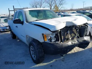 2012 Chevrolet Silverado 1500 Work Truck with VIN 1GCRCPEX8CZ279176, listed as a IAAI auction lot 41385711 with 108,103 mi miles. Bid and sale history available at carsss.com. Image 1.
