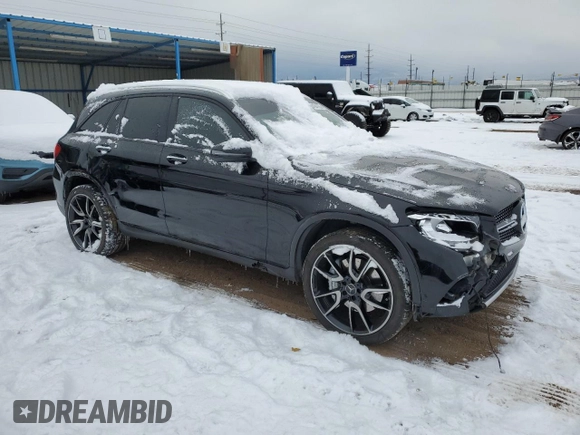 2017 Mercedes-Benz GLC with VIN WDC0G6EB6HF165787, listed as a Copart auction lot 41641635 with 108,347 mi miles and Salvage Title. Bid and sale history available at carsss.com. Image 4.