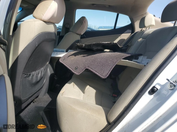 2012 Kia Optima LX with VIN 5XXGM4A74CG028537, listed as a Copart auction lot 51565835 with 0 mi miles and Salvage Title. Bid and sale history available at carsss.com. Image 10.