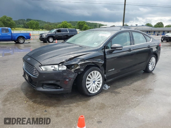 2015 Ford Fusion SE Hybrid with VIN 3FA6P0LU3FR190864, listed as a Copart auction lot 60048405 with 215,817 mi miles and Salvage title. Bid and sale history available at DreamBid. Image 1.