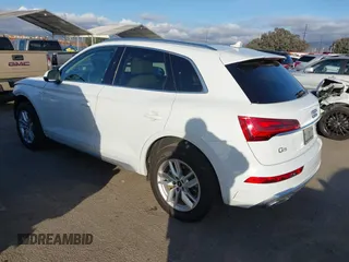 2023 Audi Q5 S line Premium with VIN WA1GAAFY7P2162649, listed as a IAAI auction lot 41540081 with 6,382 mi miles. Bid and sale history available at carsss.com. Image 3.