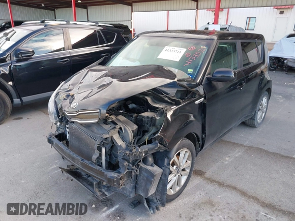 2017 Kia Soul + with VIN KNDJP3A5XH7465755, listed as a IAAI auction lot 41335721 with 179,553 mi miles. Bid and sale history available at carsss.com. Image 19.