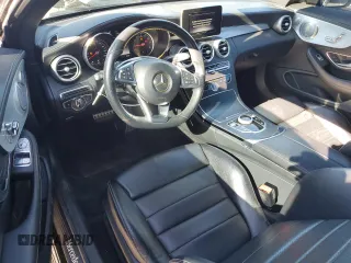 2018 Mercedes-Benz C 300 with VIN WDDWJ4JB3JF667681, listed as a Copart auction lot 88327665 with 50,526 mi miles and Salvage Title. Bid and sale history available at carsss.com. Image 8.