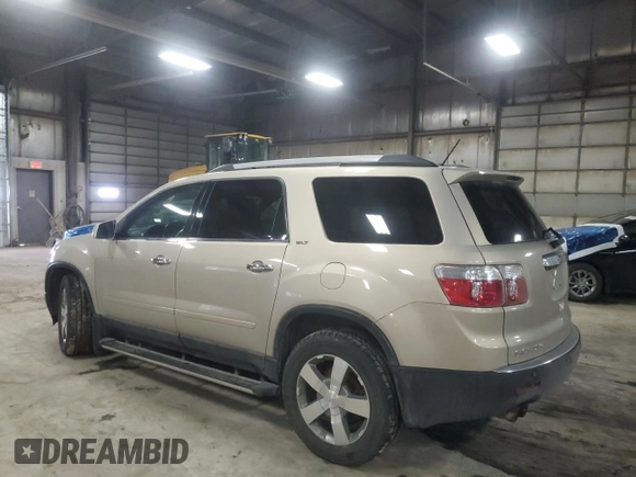 2011 GMC Acadia SLT1 with VIN 1GKKRRED6BJ191424, listed as a Copart auction lot 48053595 with 127,831 mi miles and Salvage Title. Bid and sale history available at carsss.com. Image 2.