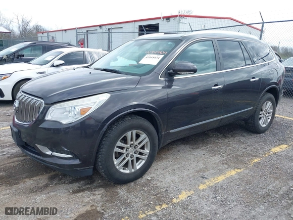 2015 Buick Enclave Convenience with VIN 5GAKRAKD4FJ166062, listed as a IAAI auction lot 41945834 with 164,533 mi miles. Bid and sale history available at carsss.com. Image 17.