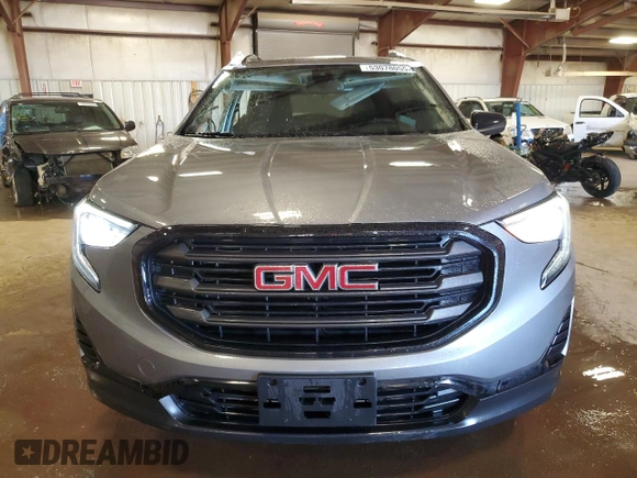 2021 GMC Terrain SLE z VIN 3GKALTEVXML375649, wystawiony jako Copart lot #53078055 z przebiegiem 46 688 mil mil oraz Szkoda całkowita • Salvage title. Historia ofert i sprzedaży dostępna na DreamBid. Obrazek 5.