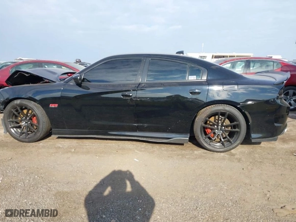 2018 Dodge Charger R/T Scat Pack with VIN 2C3CDXGJ3JH335411, listed as a IAAI auction lot 41274105 with NaN miles. Bid and sale history available at carsss.com. Image 14.