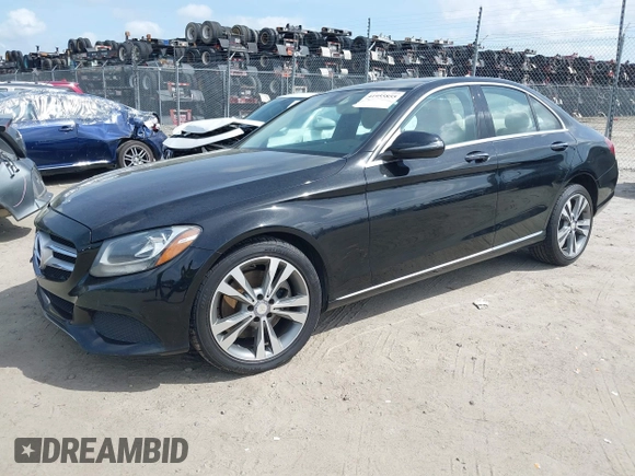2017 Mercedes-Benz C 300 with VIN 55SWF4JB1HU190340, listed as a IAAI auction lot 41955855 with 158,810 mi miles and . Bid and sale history available at DreamBid. Image 17.