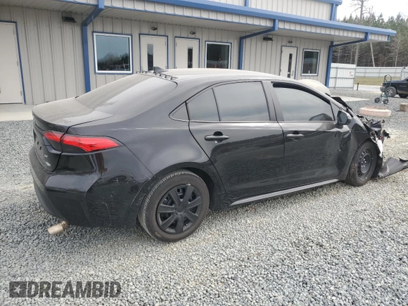 2024 Toyota Corolla LE with VIN 5YFB4MDE7RP224539, listed as a Copart auction lot 46602195 with Not Provided miles and Salvage Title. Bid and sale history available at carsss.com. Image 3.