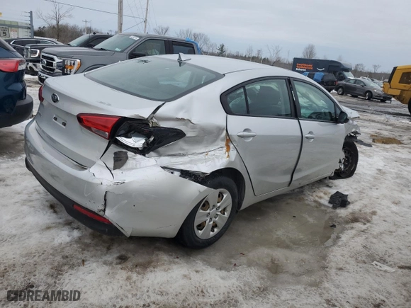 2018 Kia Forte LX with VIN 3KPFK4A7XJE213621, listed as a Copart auction lot 46813025 with 64,762 mi miles and Salvage Title. Bid and sale history available at carsss.com. Image 3.