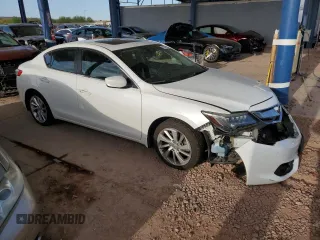 2016 Acura ILX w/Premium Pkg with VIN 19UDE2F78GA009392, listed as a Copart auction lot 51277235 with 66,450 mi miles and Salvage Title. Bid and sale history available at carsss.com. Image 4.