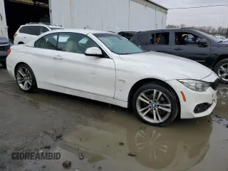 2017 BMW 4 Series 430i xDrive with VIN WBA4U9C34H5H64478, listed as a Copart auction lot 81466944 with Not provided miles and Salvage title. Bid and sale history available at DreamBid. Image 4.