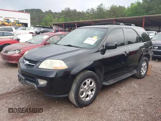 2002 Acura MDX Touring Pkg with VIN 2HNYD18632H536892, listed as a IAAI auction lot 41932941 with 268,853 mi miles. Bid and sale history available at carsss.com. Image 2.