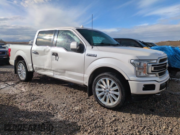 2019 Ford F-150 Limited with VIN 1FTEW1EG9KFB04695, listed as a Copart auction lot 47991505 with 89,588 mi miles and Salvage Title. Bid and sale history available at carsss.com. Image 4.