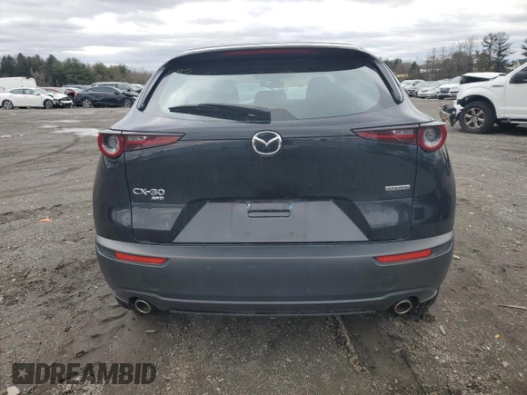 2021 Mazda CX-30 S with VIN 3MVDMBAL2MM222907, listed as a Copart auction lot 48070245 with Not Provided miles and Salvage Title. Bid and sale history available at carsss.com. Image 6.