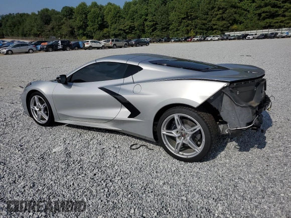 2020 Chevrolet Corvette 1LT with VIN 1G1Y62D49L5107588, listed as a Copart auction lot 62345964 with 30,666 mi miles and Salvage Title. Bid and sale history available at carsss.com. Image 2.