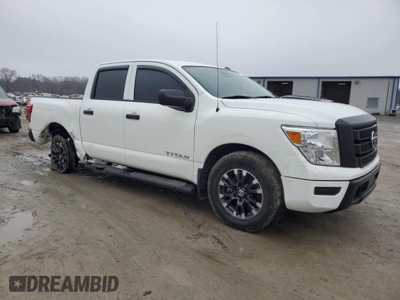 2021 Nissan Titan S z VIN 1N6AA1EE6MN517580, wystawiony jako Copart lot #86688904 z przebiegiem 56 660 mil mil oraz Czysty tytuł • Clean title. Historia ofert i sprzedaży dostępna na DreamBid. Obrazek 4.