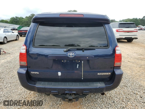 2006 Toyota 4Runner Limited with VIN JTEBT17R768034159, listed as a Copart auction lot 54075735 with Not Provided miles and Clean Title. Bid and sale history available at DreamBid. Image 6.