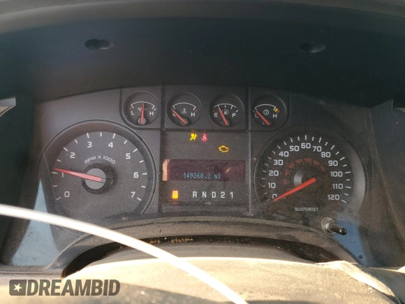 2009 Ford F-150 STX with VIN 1FTRX14W69FA23543, listed as a Copart auction lot 52314695 with 149,268 mi miles and Salvage Title. Bid and sale history available at DreamBid. Image 9.
