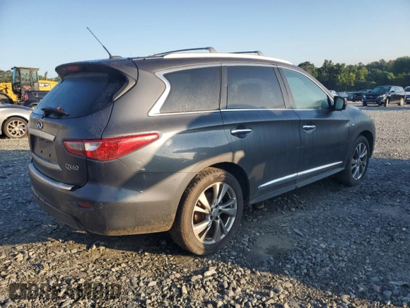 2014 Infiniti QX60 с VIN 5N1AL0MM8EC500692, выставлен на аукционе Copart как лот 62740605 с пробегом Не указан миль и Чистый • Clean title. История ставок и продаж доступна на DreamBid. Изображение 3.