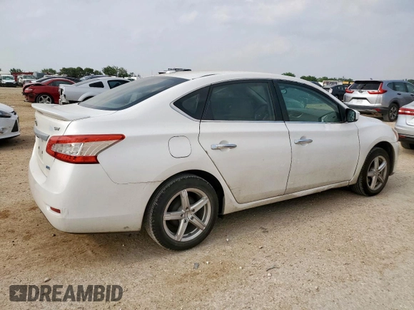 2014 Nissan Sentra SV with VIN 3N1AB7AP9EL637503, listed as a Copart auction lot 57509545 with 137,003 mi miles and Clean title. Bid and sale history available at DreamBid. Image 3.
