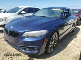 2018 BMW 2 Series 230i with VIN WBA2J1C5XJVB98643, listed as a Copart auction lot 77137724 with 0 mi miles and Non Repairable. Bid and sale history available at carsss.com. Image 1.