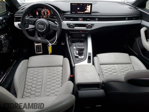 2019 Audi RS 5 Sportback z VIN WUACWCF5XKA903742, wystawiony jako Copart lot #44325775 z przebiegiem 47 180 mil mil oraz Szkody całkowita. Historia ofert i sprzedaży dostępna na DreamBid. Obrazek 8.