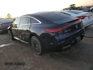 2022 Mercedes-Benz EQS with VIN W1KCG2DB0NA004556, listed as a Copart auction lot 78992023 with 16,271 mi miles and Salvage Title. Bid and sale history available at carsss.com. Image 2.
