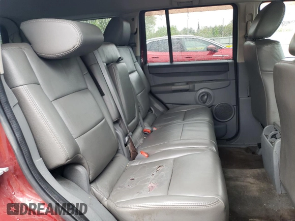 2007 Jeep Commander Sport with VIN 1J8HG48K77C695767, listed as a Copart auction lot 55151085 with 189,983 mi miles and Clean title. Bid and sale history available at DreamBid. Image 11.