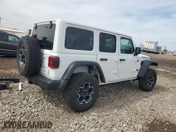 2023 Jeep Wrangler Rubicon z VIN 1C4JJXR6XPW663181, wystawiony jako Copart lot #49799125 z przebiegiem 8 085 mil mil oraz Szkoda całkowita • Salvage title. Historia ofert i sprzedaży dostępna na DreamBid. Obrazek 3.