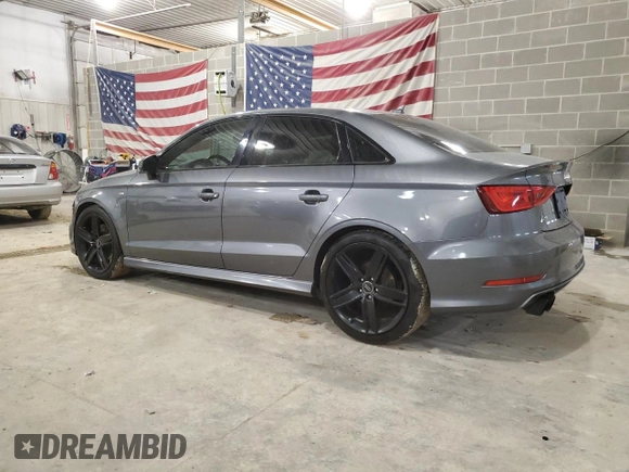 2016 Audi A3 1.8T Premium with VIN WAUA7GFF1G1089941, listed as a Copart auction lot 46140315 with 76,488 mi miles and Salvage Title. Bid and sale history available at carsss.com. Image 2.