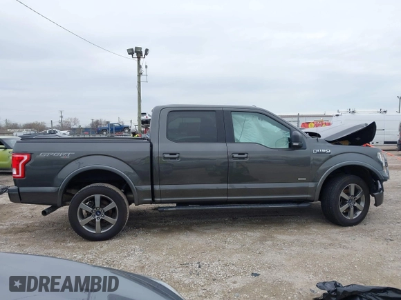 2015 Ford F-150 XLT with VIN 1FTEW1EG8FFC72205, listed as a IAAI auction lot 41971267 with 166,068 mi miles. Bid and sale history available at carsss.com. Image 13.