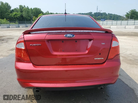 2012 Ford Fusion SE with VIN 3FAHP0HG4CR353948, listed as a Copart auction lot 60204695 with 151,432 mi miles and Salvage title. Bid and sale history available at DreamBid. Image 6.