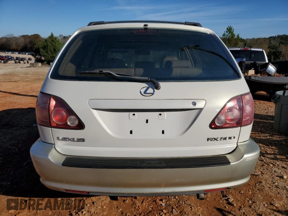 2000 Lexus RX 300 with VIN JT6HF10U2Y0144582, listed as a Copart auction lot 80611474 with 216,101 mi miles and Clean Title. Bid and sale history available at carsss.com. Image 6.