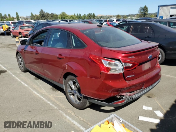 2014 Ford Focus SE with VIN 1FADP3F24EL391690, listed as a Copart auction lot 57019544 with 83,889 mi miles and Salvage Title. Bid and sale history available at carsss.com. Image 2.