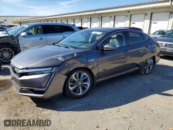2018 Honda Clarity with VIN JHMZC5F10JC002096, listed as a Copart auction lot 79042274 with 43,633 mi miles and Salvage Title. Bid and sale history available at DreamBid. Image 1.