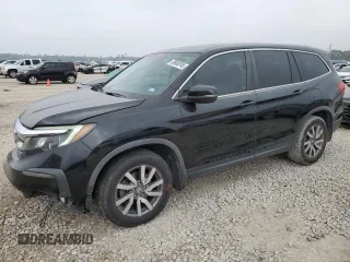 2019 Honda Pilot EX-L z VIN 5FNYF5H59KB030214, wystawiony jako Copart lot #50930745 z przebiegiem 177 859 mil mil oraz Szkoda całkowita • Salvage title. Historia ofert i sprzedaży dostępna na DreamBid. Obrazek 1.