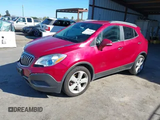 2016 Buick Encore with VIN KL4CJASB9GB607490, listed as a IAAI auction lot 41879376 with 85,643 mi miles. Bid and sale history available at carsss.com. Image 2.
