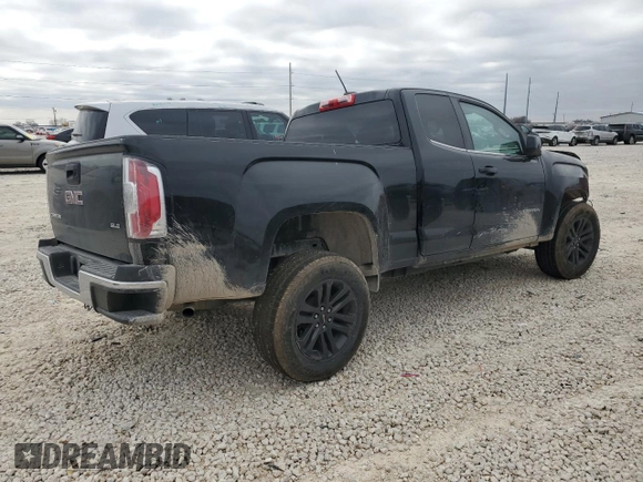 2020 GMC Canyon 2WD SLE with VIN 1GTH5CEA9L1137590, listed as a Copart auction lot 87305534 with 0 mi miles and Salvage Title. Bid and sale history available at carsss.com. Image 3.