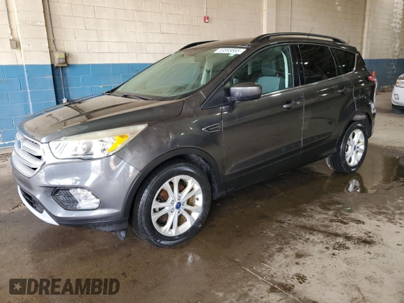 2018 Ford Escape SE with VIN 1FMCU0GD1JUB51879, listed as a Copart auction lot 53895865 with 124,789 mi miles and Clean Title. Bid and sale history available at carsss.com. Image 1.