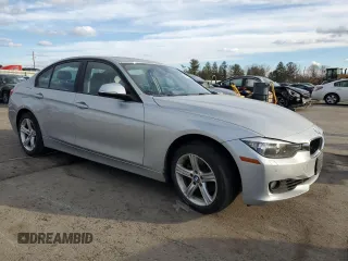 2015 BMW 3 Series 328i xDrive with VIN WBA3B5C5XFF962062, listed as a Copart auction lot 43183655 with 61,542 mi miles and Salvage Title. Bid and sale history available at carsss.com. Image 4.