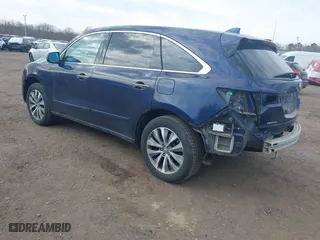 2014 Acura MDX Tech Pkg with VIN 5FRYD4H43EB021602, listed as a IAAI auction lot 41705215 with 140,767 mi miles. Bid and sale history available at carsss.com. Image 3.