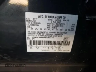 2022 Ford Explorer ST-Line with VIN 1FMSK8KH9NGB05344, listed as a Copart auction lot 86630064 with 25,775 mi miles and Salvage Title. Bid and sale history available at carsss.com. Image 14.