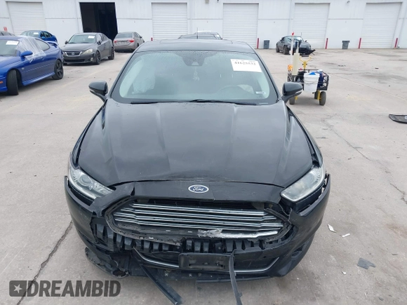 2016 Ford Fusion Titanium with VIN 3FA6P0D98GR355593, listed as a IAAI auction lot 41625532 with 97,638 mi miles and . Bid and sale history available at DreamBid. Image 12.