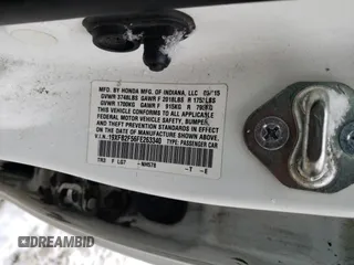 2015 Honda Civic Sedan LX with VIN 19XFB2F56FE263340, listed as a Copart auction lot 50523355 with 134,973 mi miles and Salvage Title. Bid and sale history available at carsss.com. Image 12.