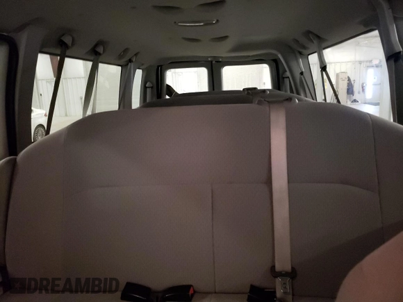 2011 Ford Econoline Passenger XL with VIN 1FBSS3BL8BDB07454, listed as a Copart auction lot 84713284 with 96,635 mi miles and Salvage title. Bid and sale history available at DreamBid. Image 10.