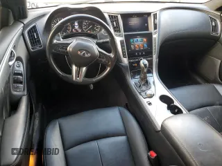2020 Infiniti Q50 3.0t LUXE with VIN JN1EV7AP9LM208230, listed as a Copart auction lot 47831295 with 79,459 mi miles and Salvage Title. Bid and sale history available at carsss.com. Image 8.